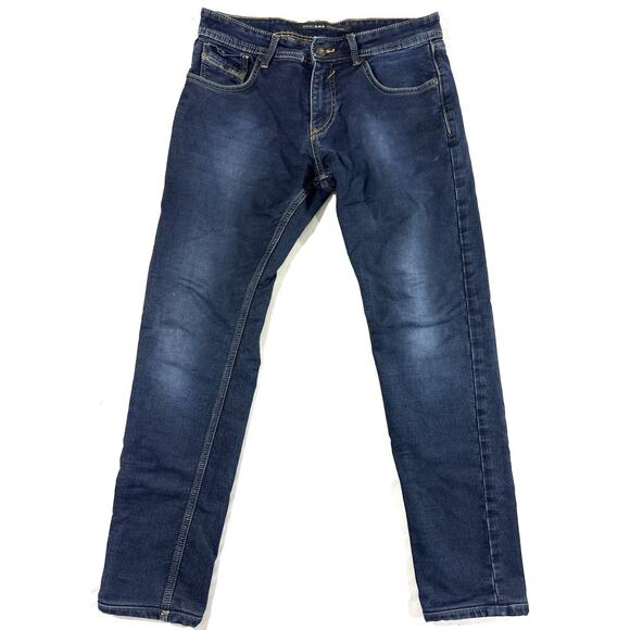 Diesel D.N.A. Slim Fit Jeans Men’s 33x27 Dark Wash Denim Stretch Made in Italy - Picture 1 of 8